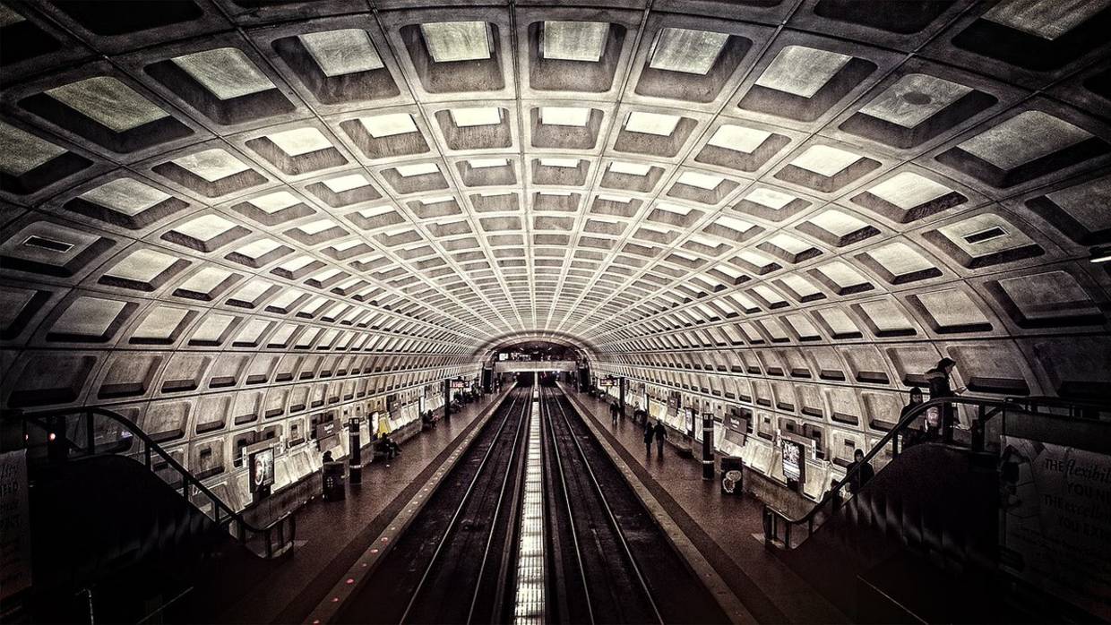 DC Metro Station: Underground